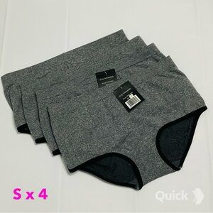 S - New 4 pcs Soft Seamless Panties